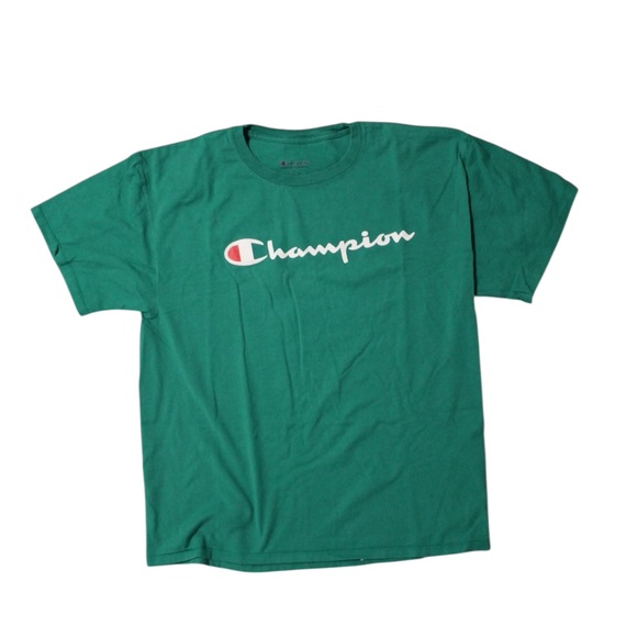 Champion Other - Champion Green T-Shirt‎